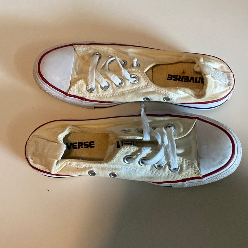 white converse